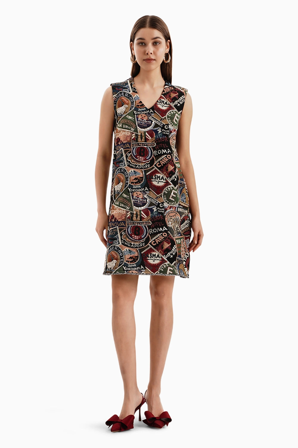 Stamp Magazine Jacquard Dress