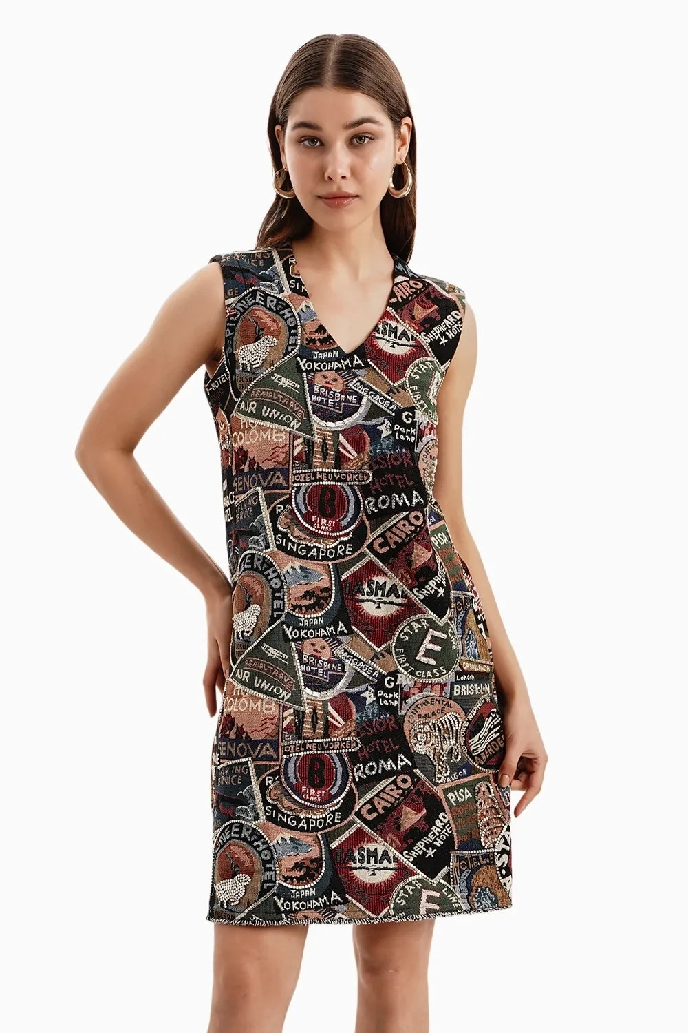 Stamp Magazine Jacquard Dress