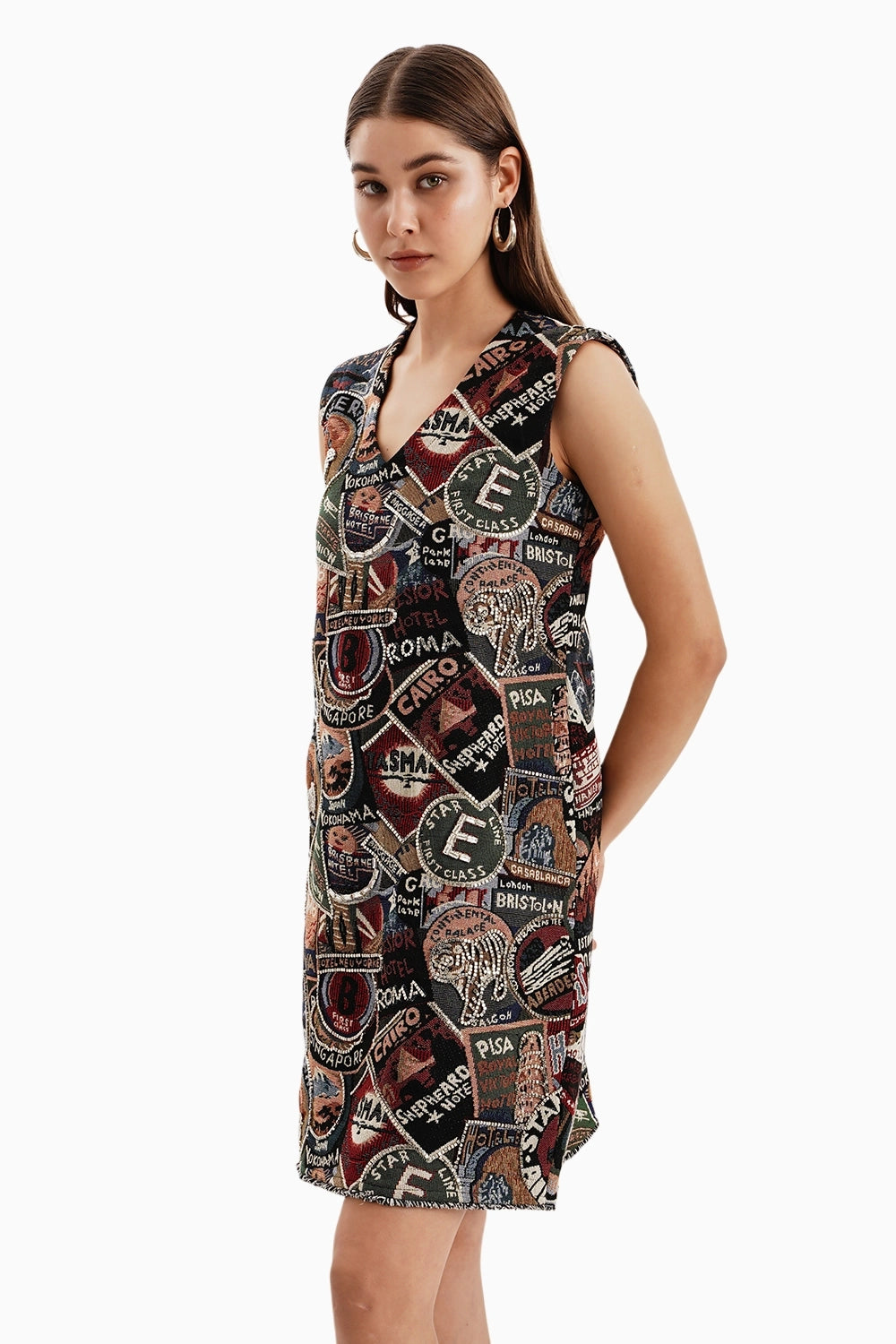 Stamp Magazine Jacquard Dress