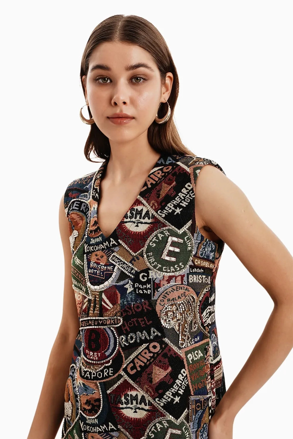 Stamp Magazine Jacquard Dress