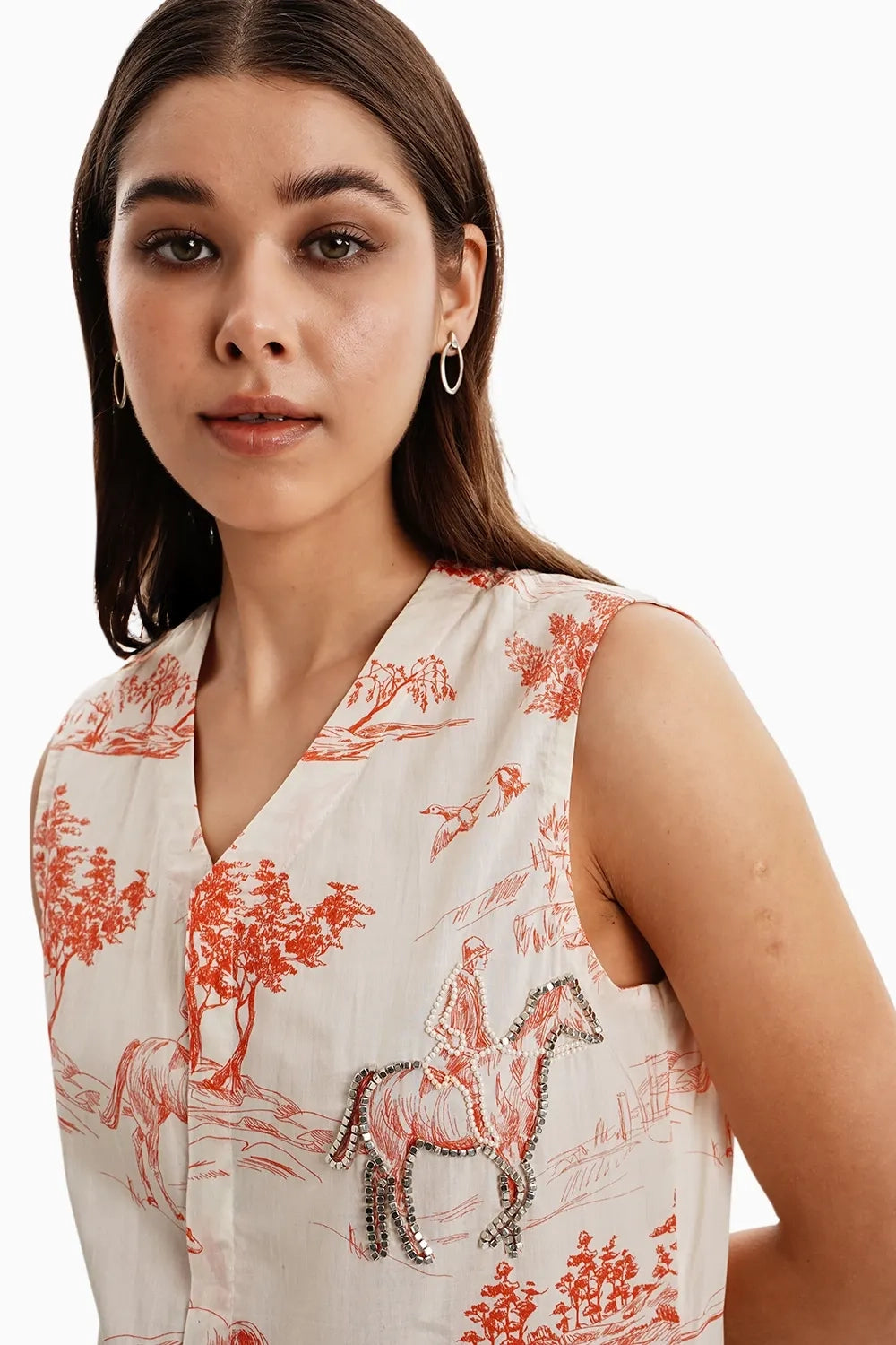 Orange Noble Ground Print Set