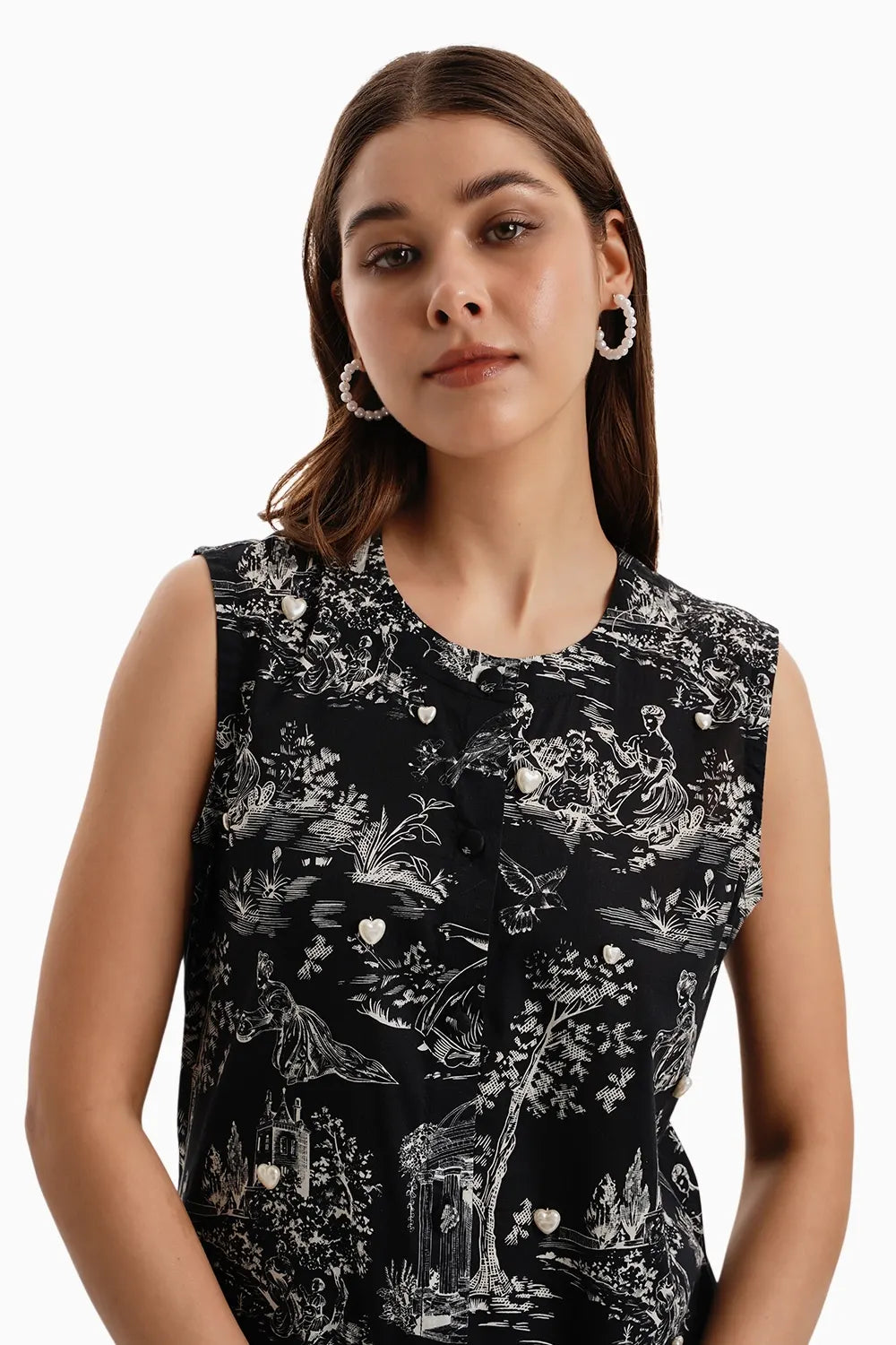 Black Cotton Mystic Castle Set