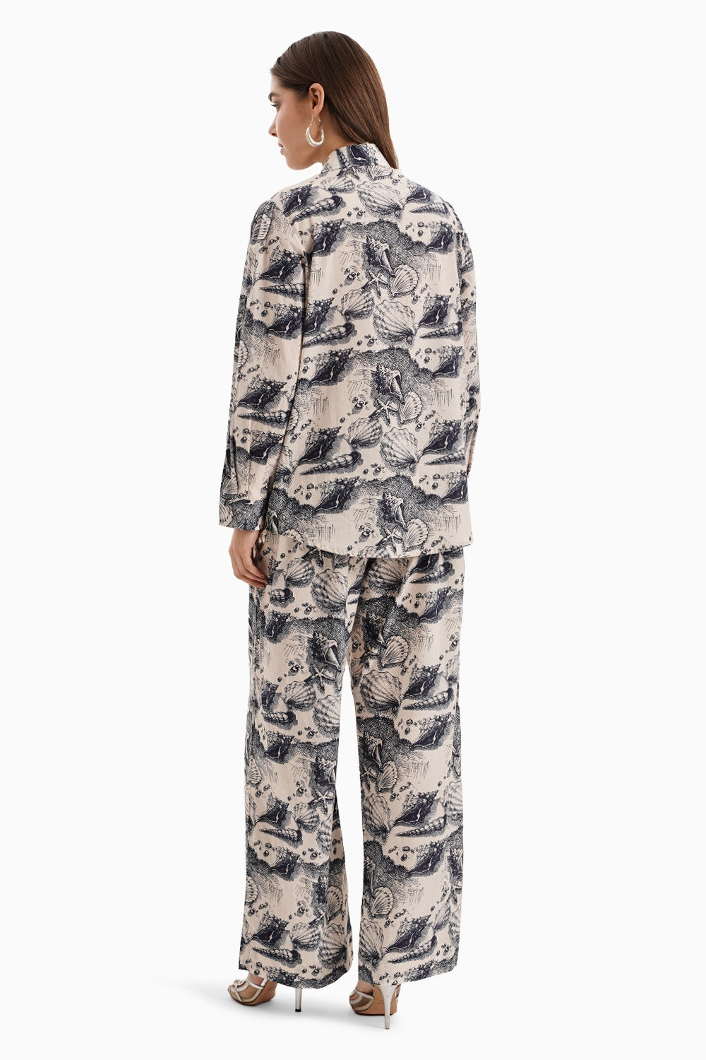 Blue Marine Mood Shirt Set