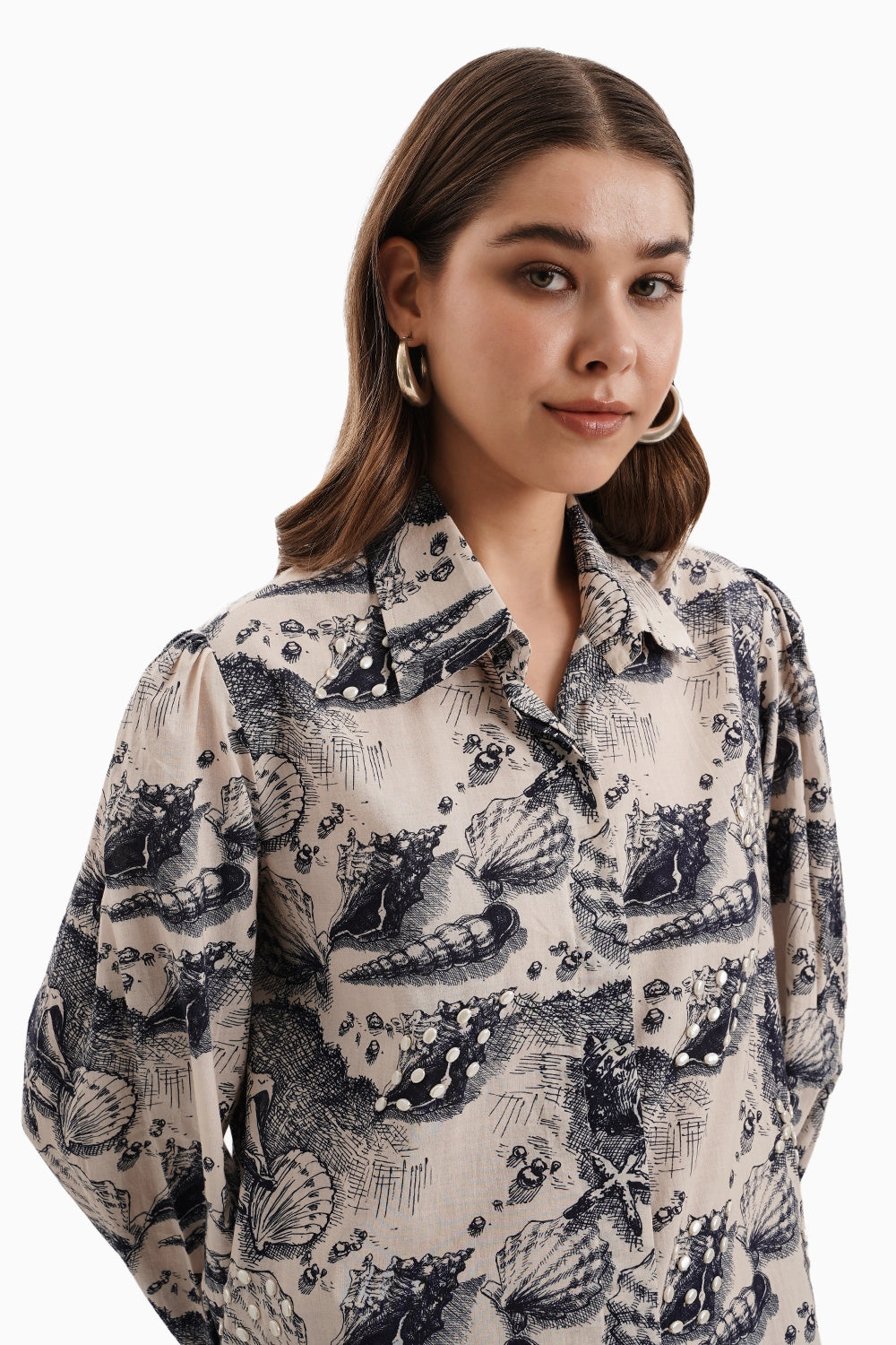 Blue Marine Mood Shirt Set