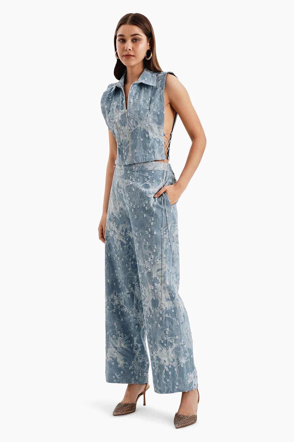 Blue Denim Rugged Set