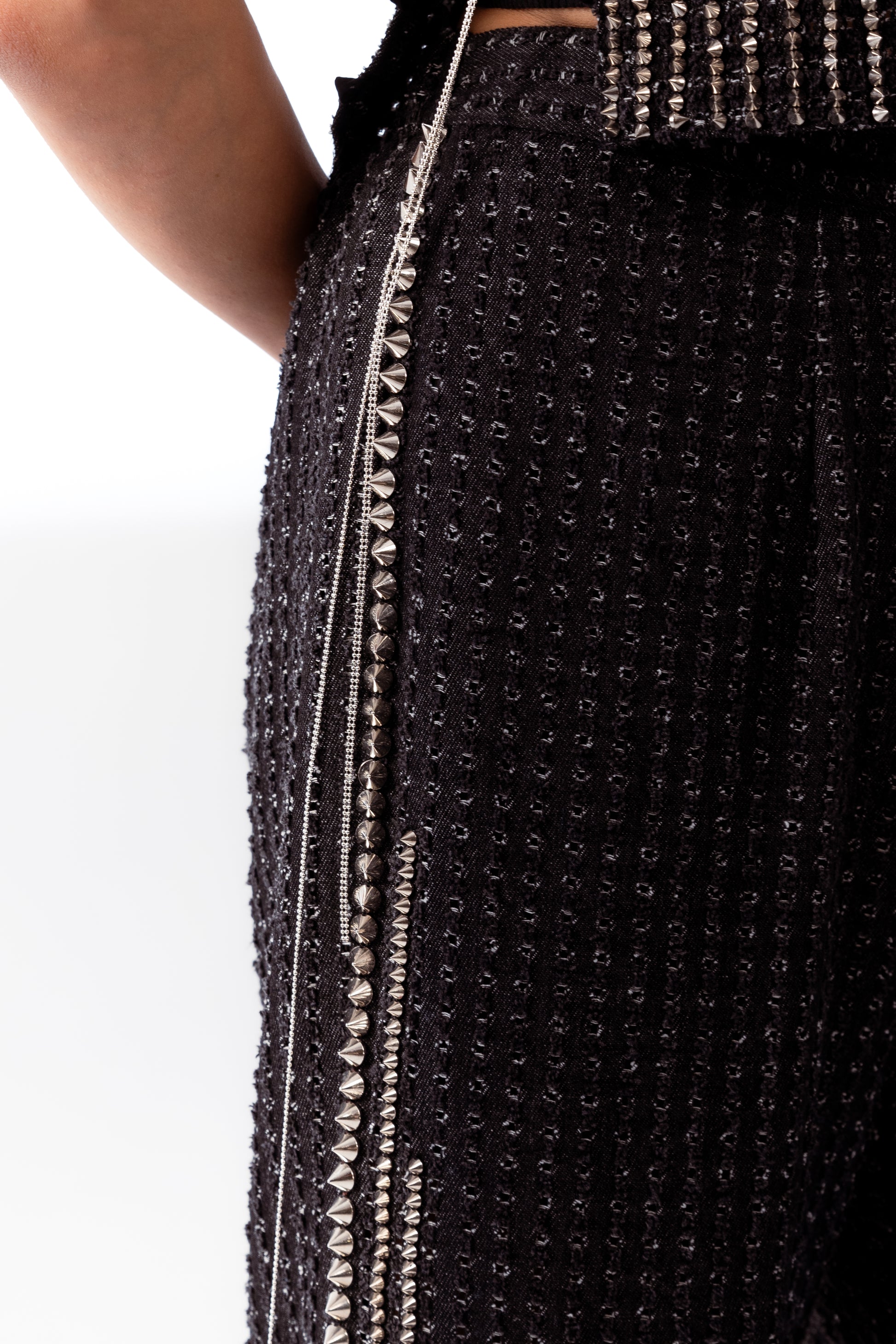 Black Denim Bib and Pants